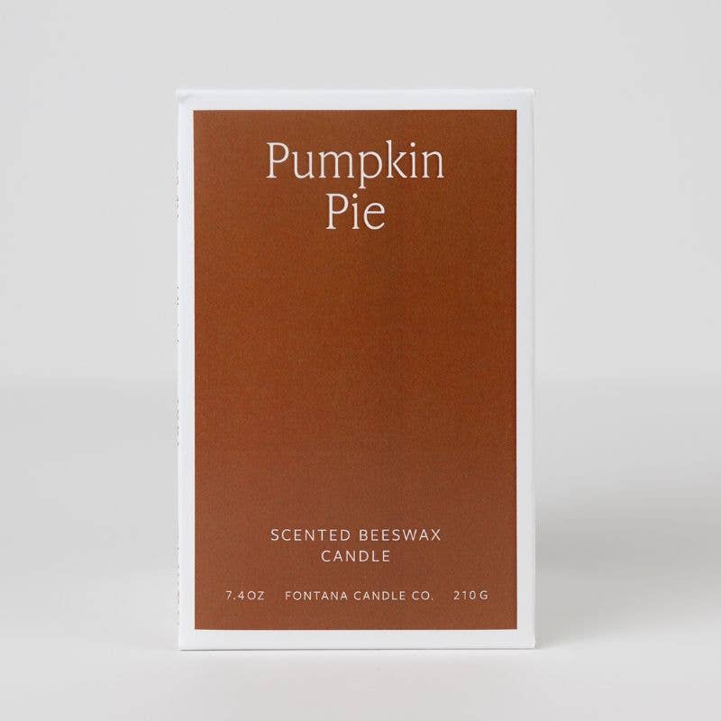 Pumpkin Pie Essential Oil Candle