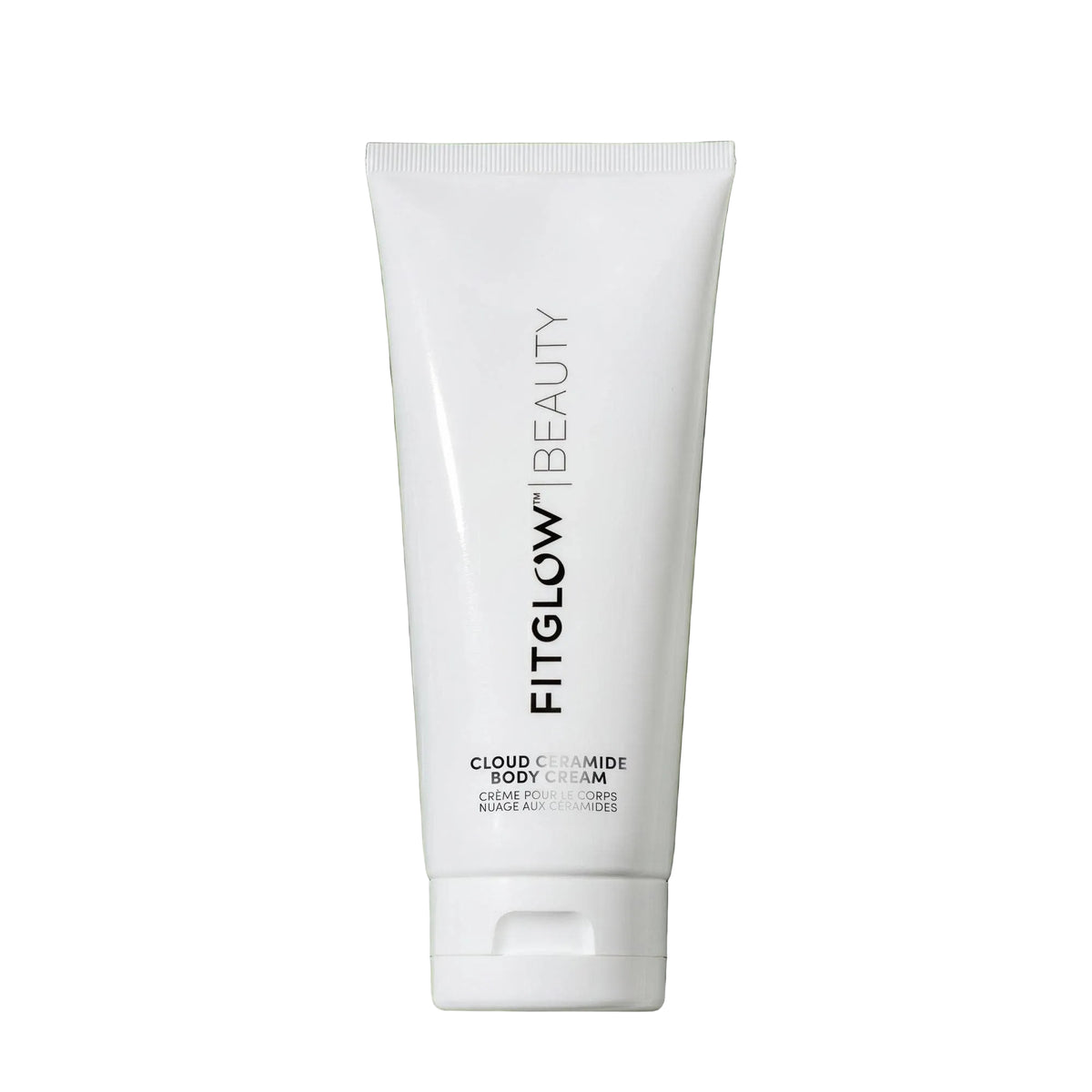 Fitglow Beauty Cloud Ceramide Body Cream, a clean beauty moisturizer with ceramides, hyaluronic acid and botanical oils for dry skin