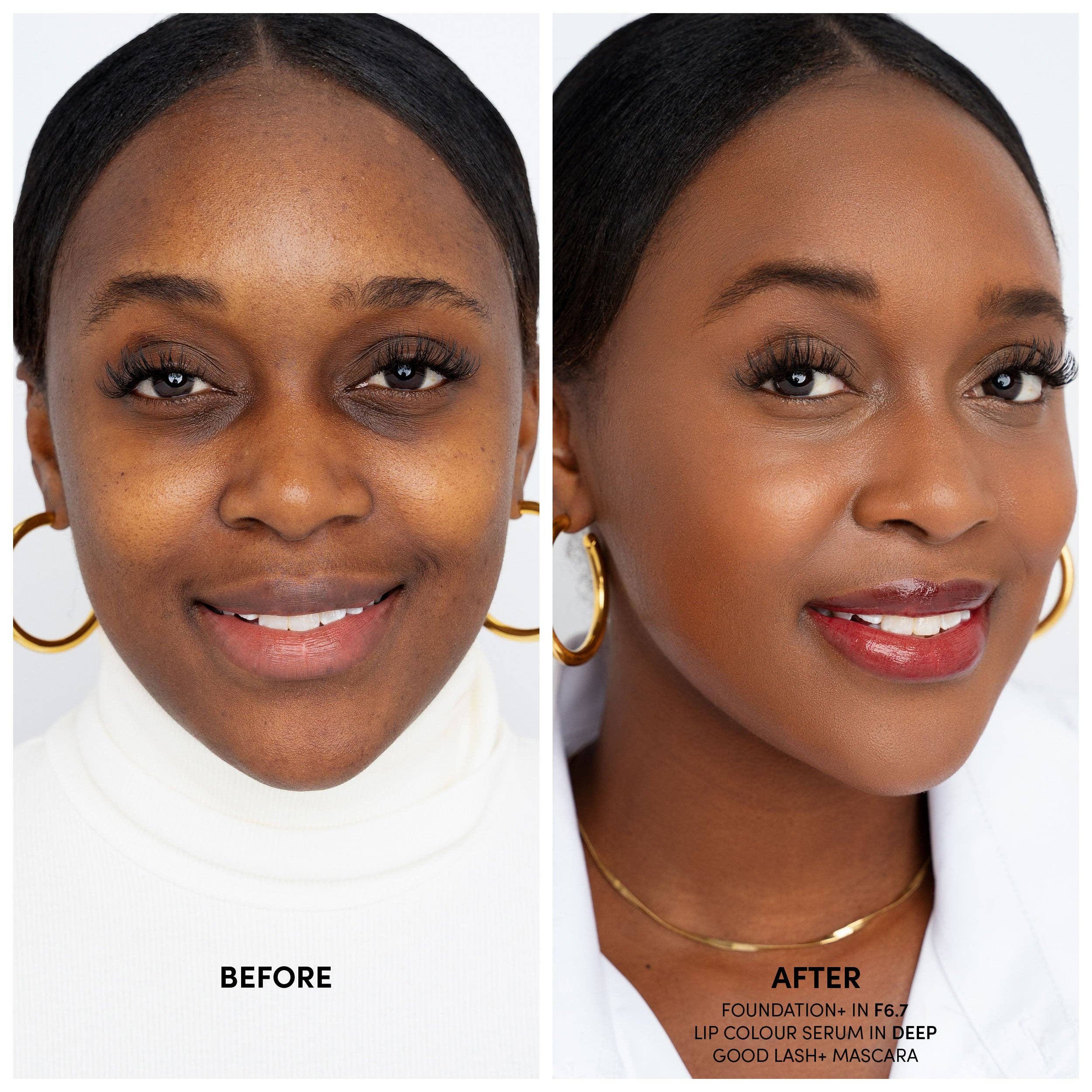 Fitglow Beauty - Foundation+: F3.7 - Medium Warm with Golden Undertones