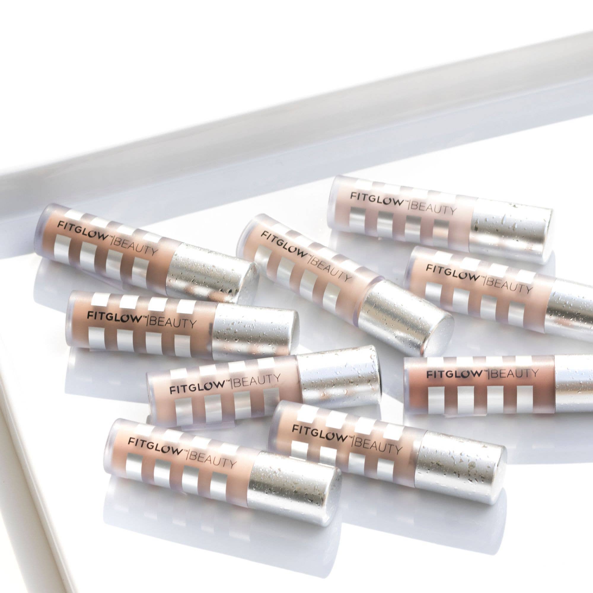 Fitglow Beauty - Conceal + Full Coverage Skin Treatment Face Concealer: C4.7 - Tan Warm with Golden Undertones