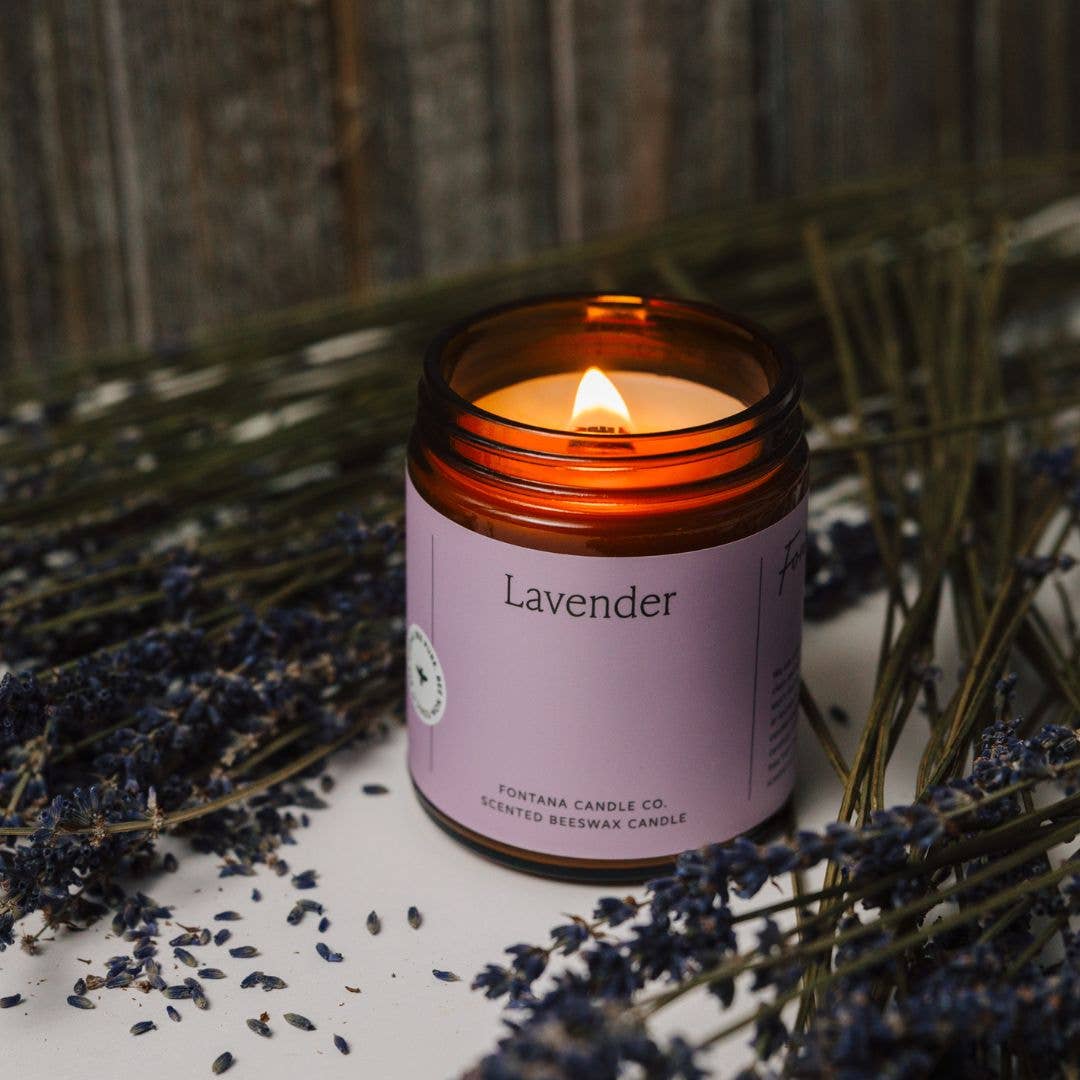 Lavender Essential Oil Candle