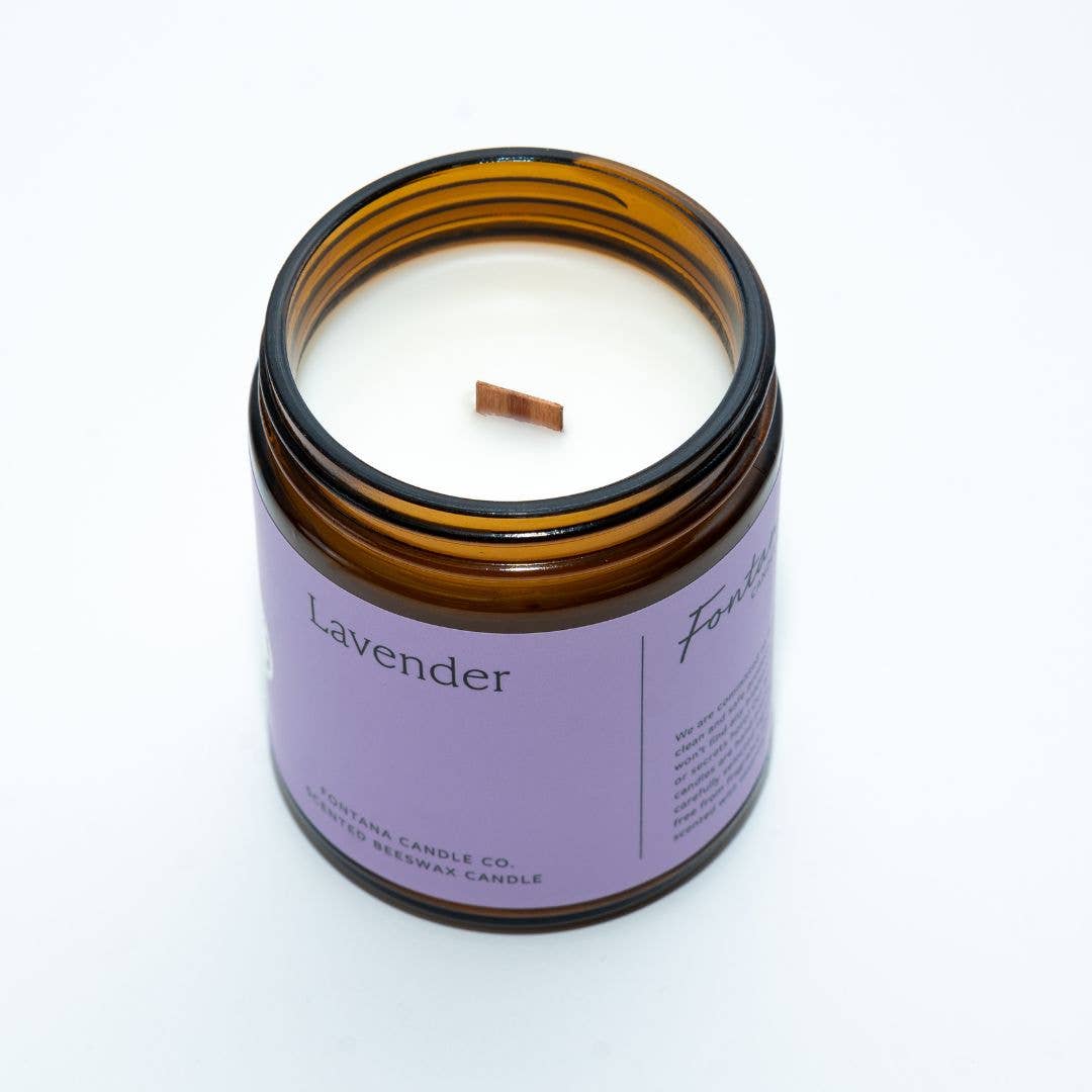 Lavender Essential Oil Candle