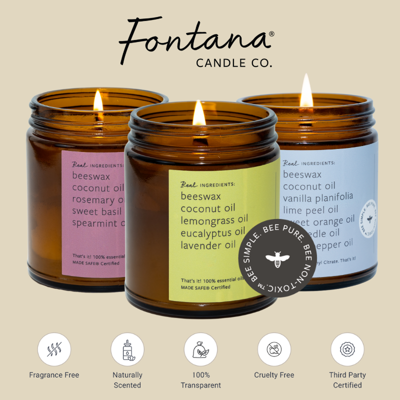 Fresh Linen Essential Oil Candle
