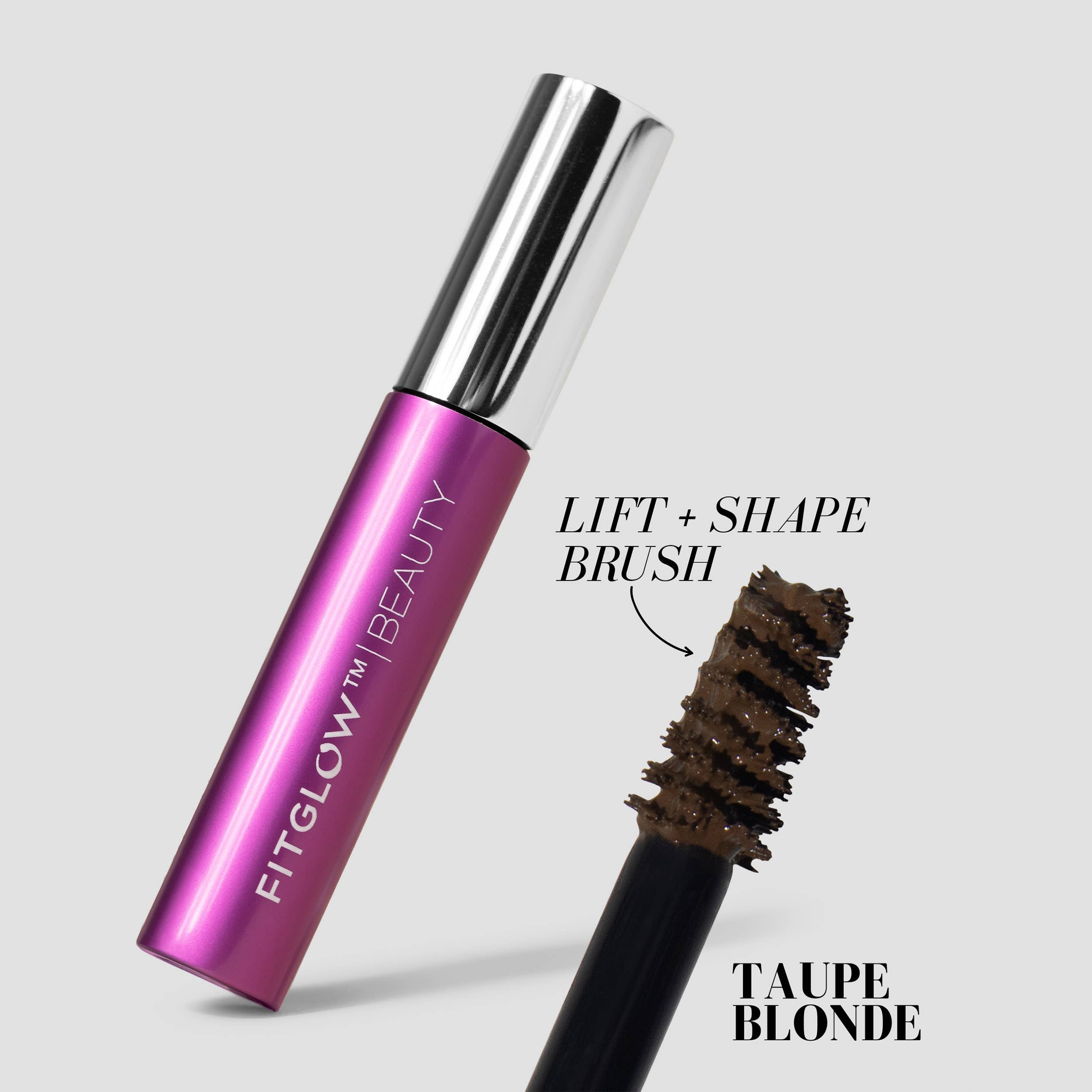 Fitglow Beauty - Plant Protein Brow Gel: Dark Brown