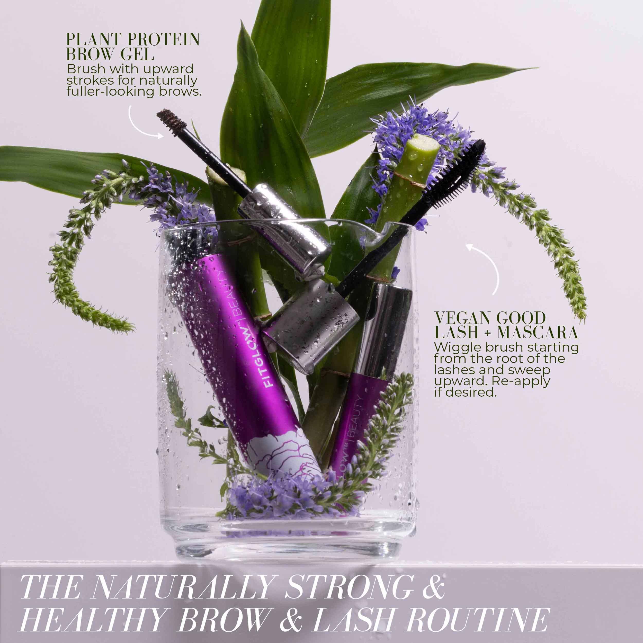 Fitglow Beauty - Plant Protein Brow Gel: Dark Brown