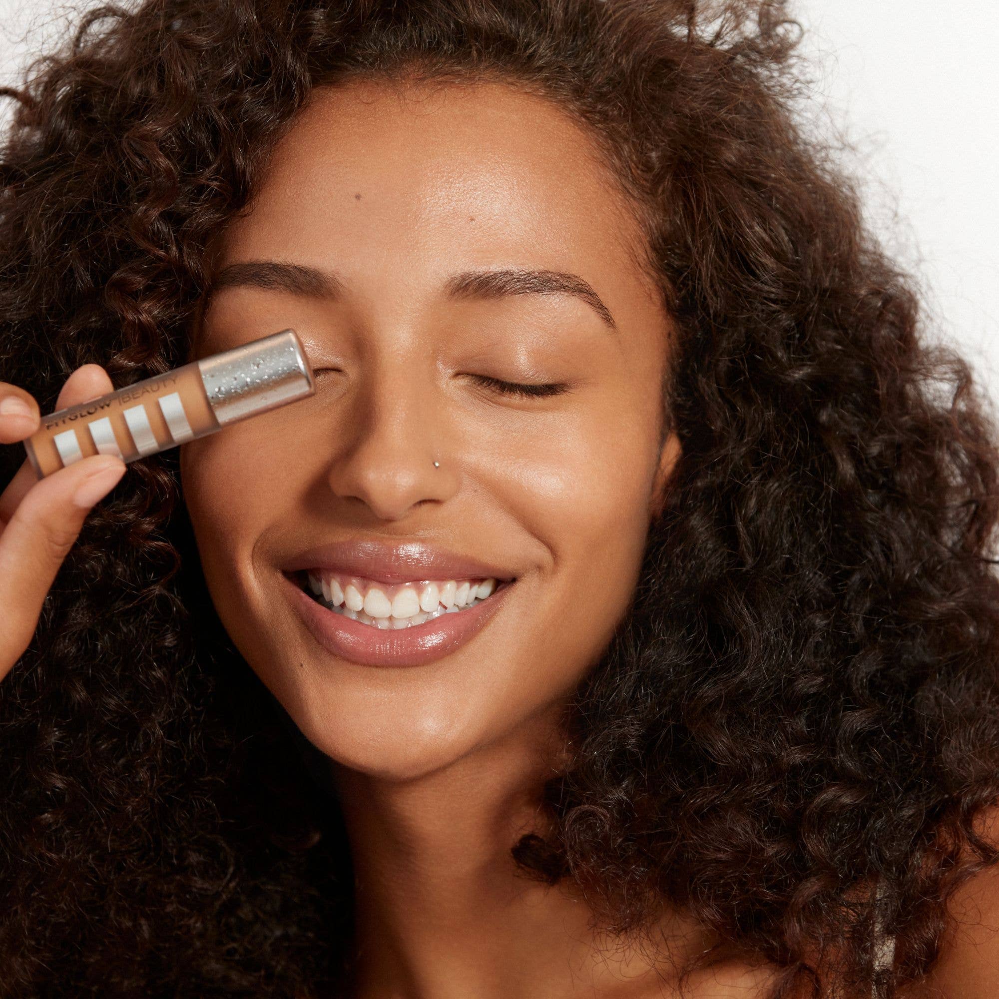 Fitglow Beauty - Conceal + Full Coverage Skin Treatment Face Concealer: C4.7 - Tan Warm with Golden Undertones