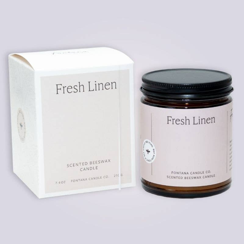 Fresh Linen Essential Oil Candle