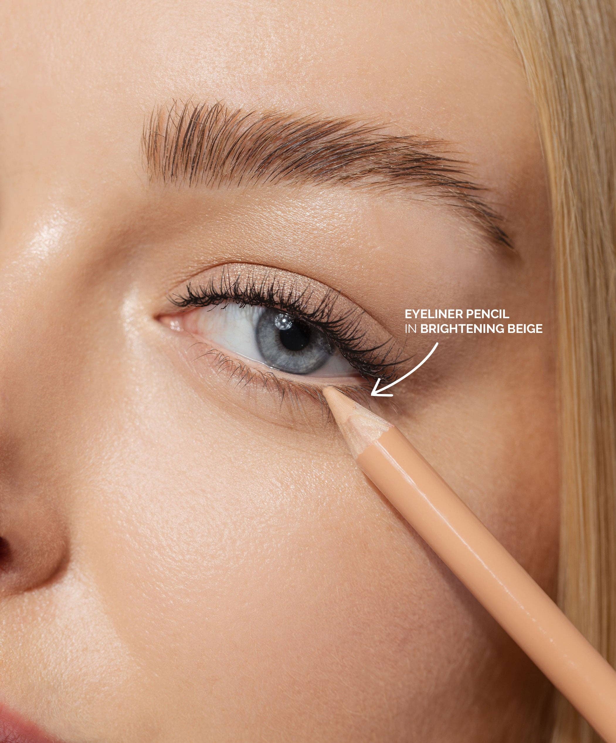 Vegan Eyeliner Pencil: Brightening Beige