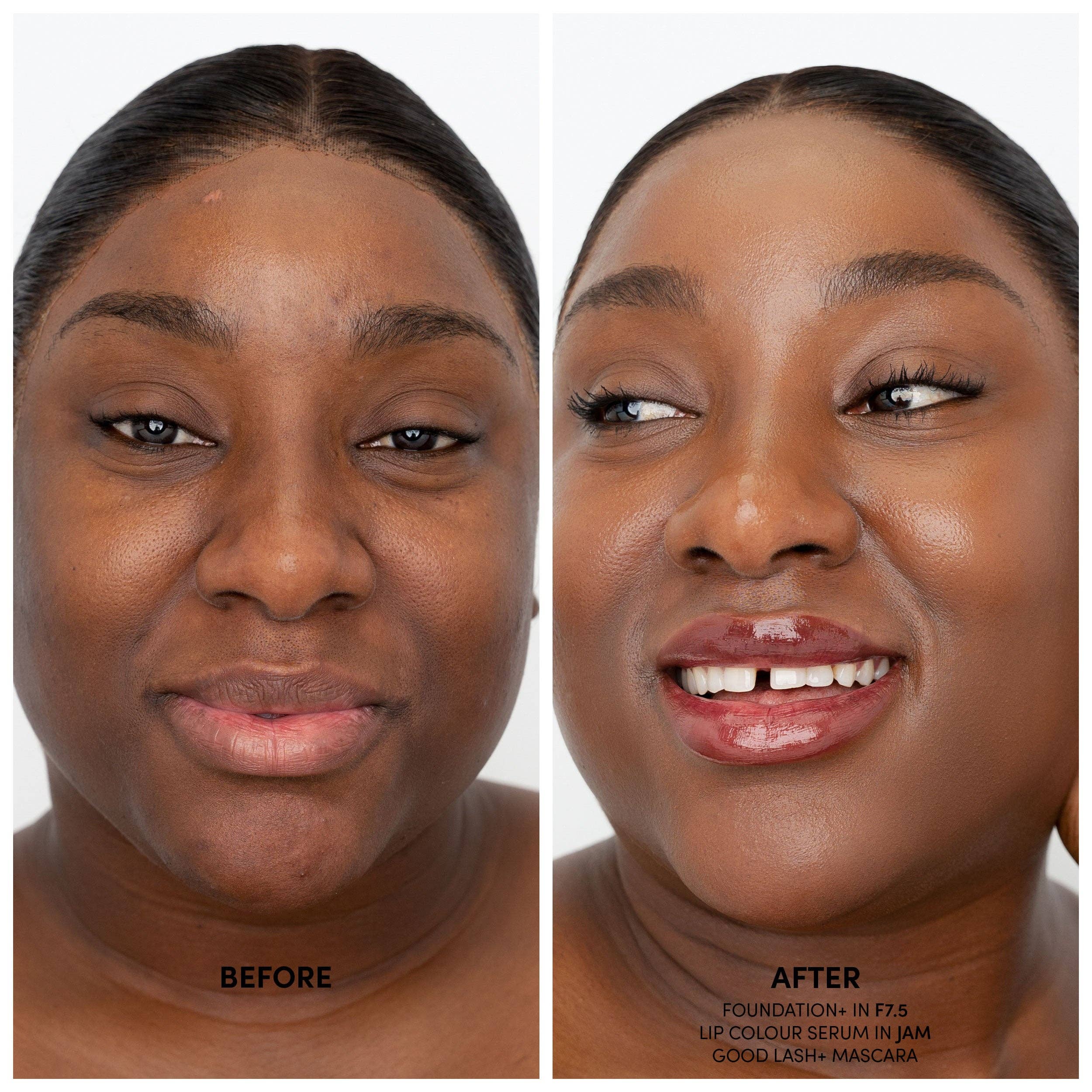 Fitglow Beauty - Foundation+: F3.7 - Medium Warm with Golden Undertones