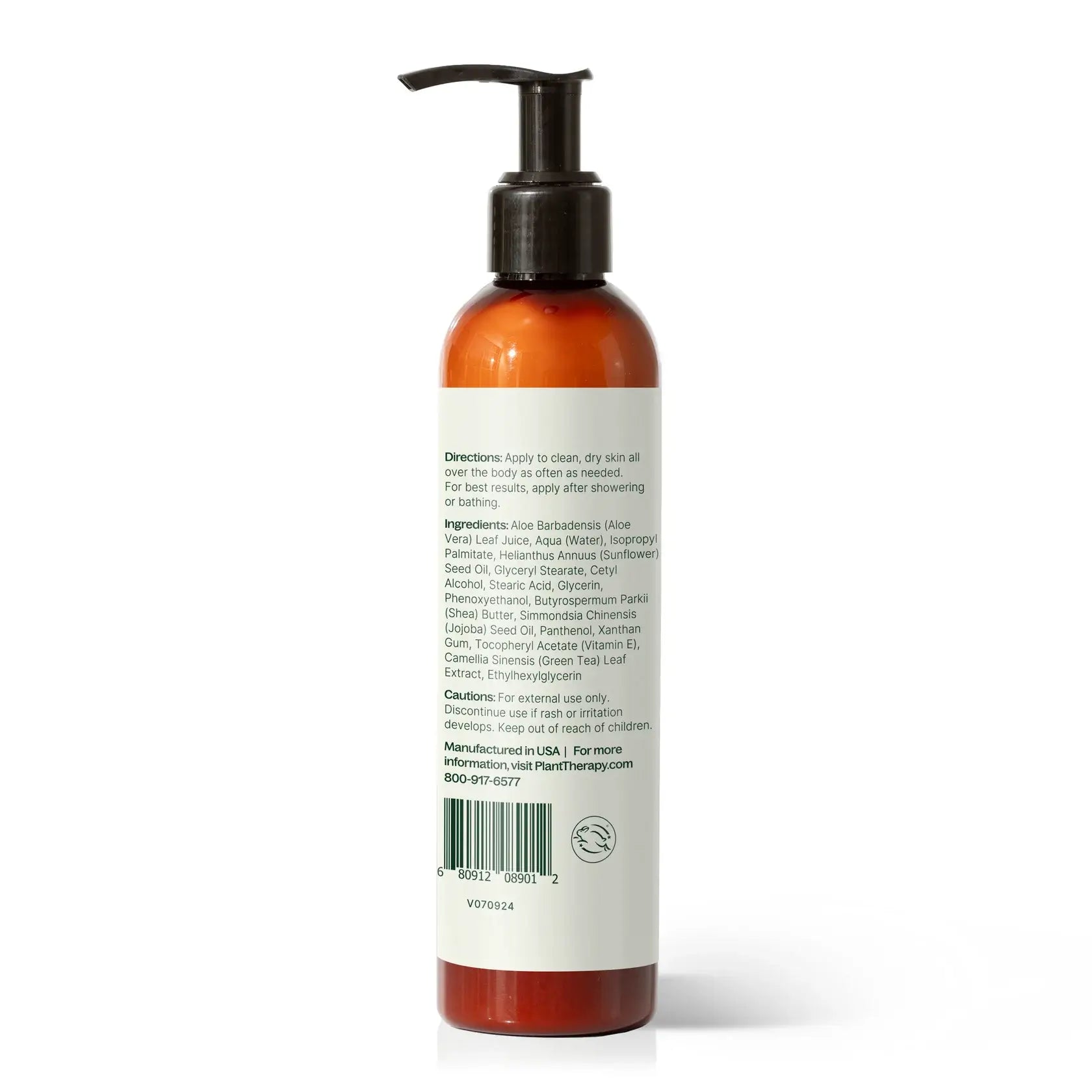 Plant Therapy - Unscented Body Lotion with Aloe and Shea