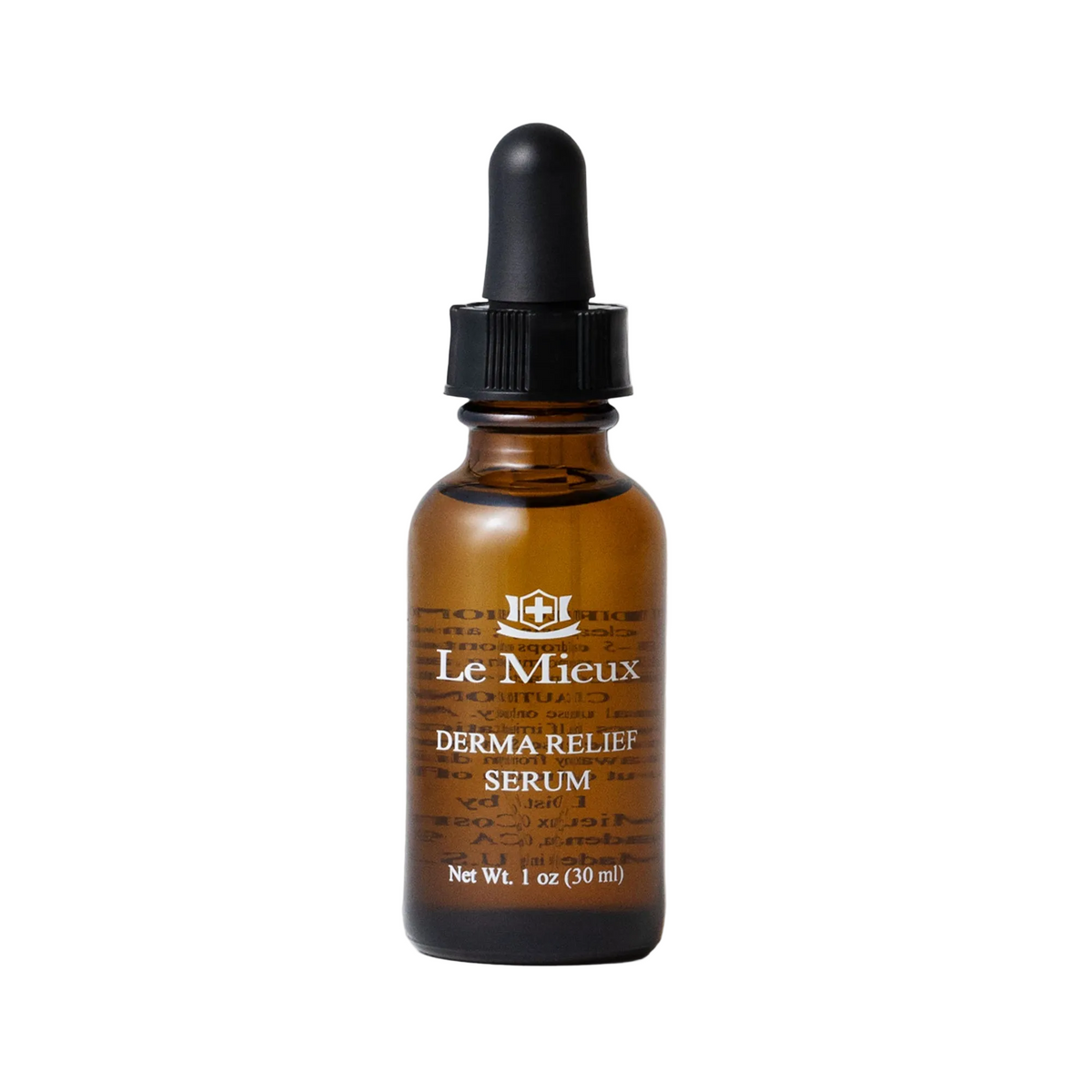 Le Mieux Derma Relief Serum bottle with botanical lipid formula