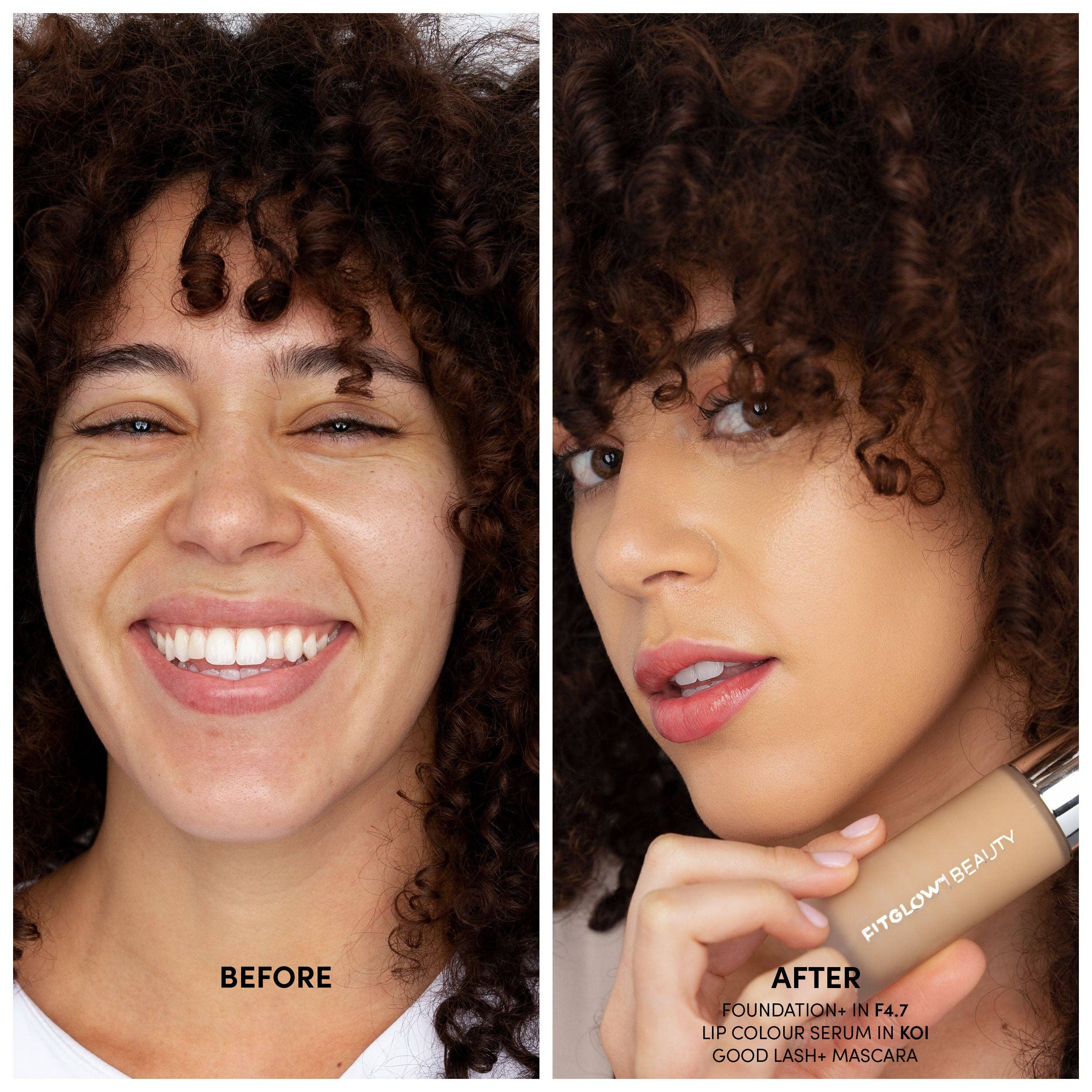 Fitglow Beauty - Foundation+: F3.7 - Medium Warm with Golden Undertones