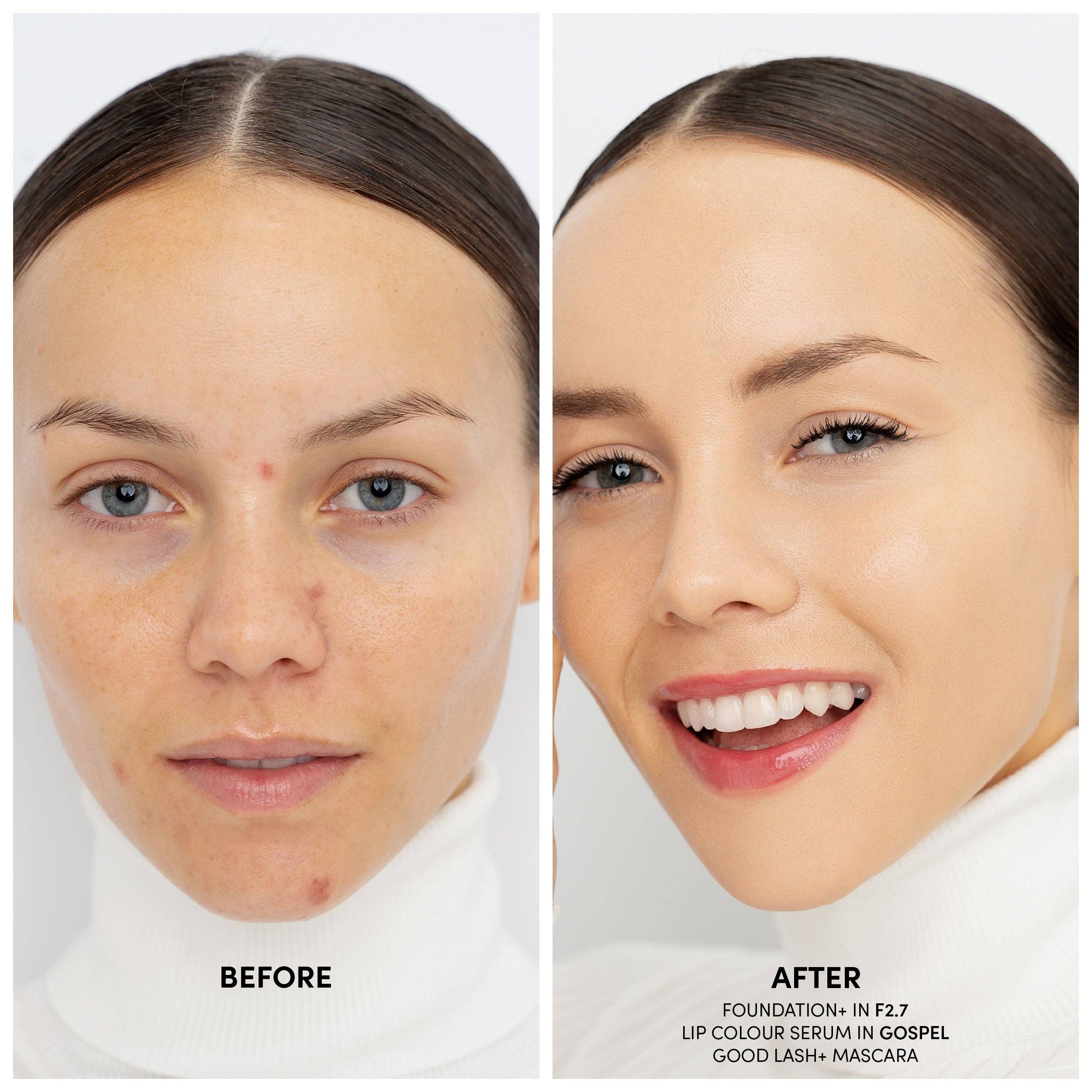 Fitglow Beauty - Foundation+: F3.7 - Medium Warm with Golden Undertones