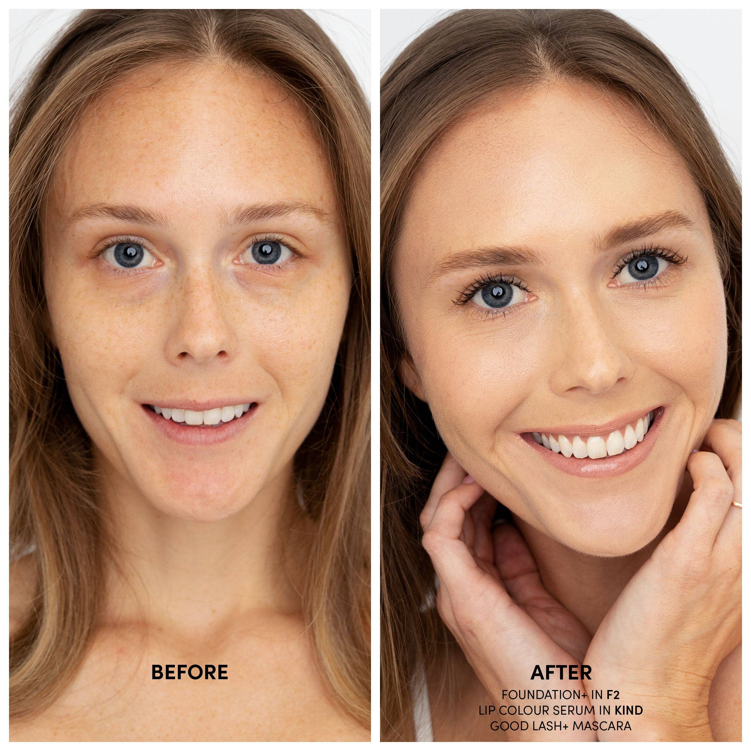 Fitglow Beauty - Foundation+: F3.7 - Medium Warm with Golden Undertones