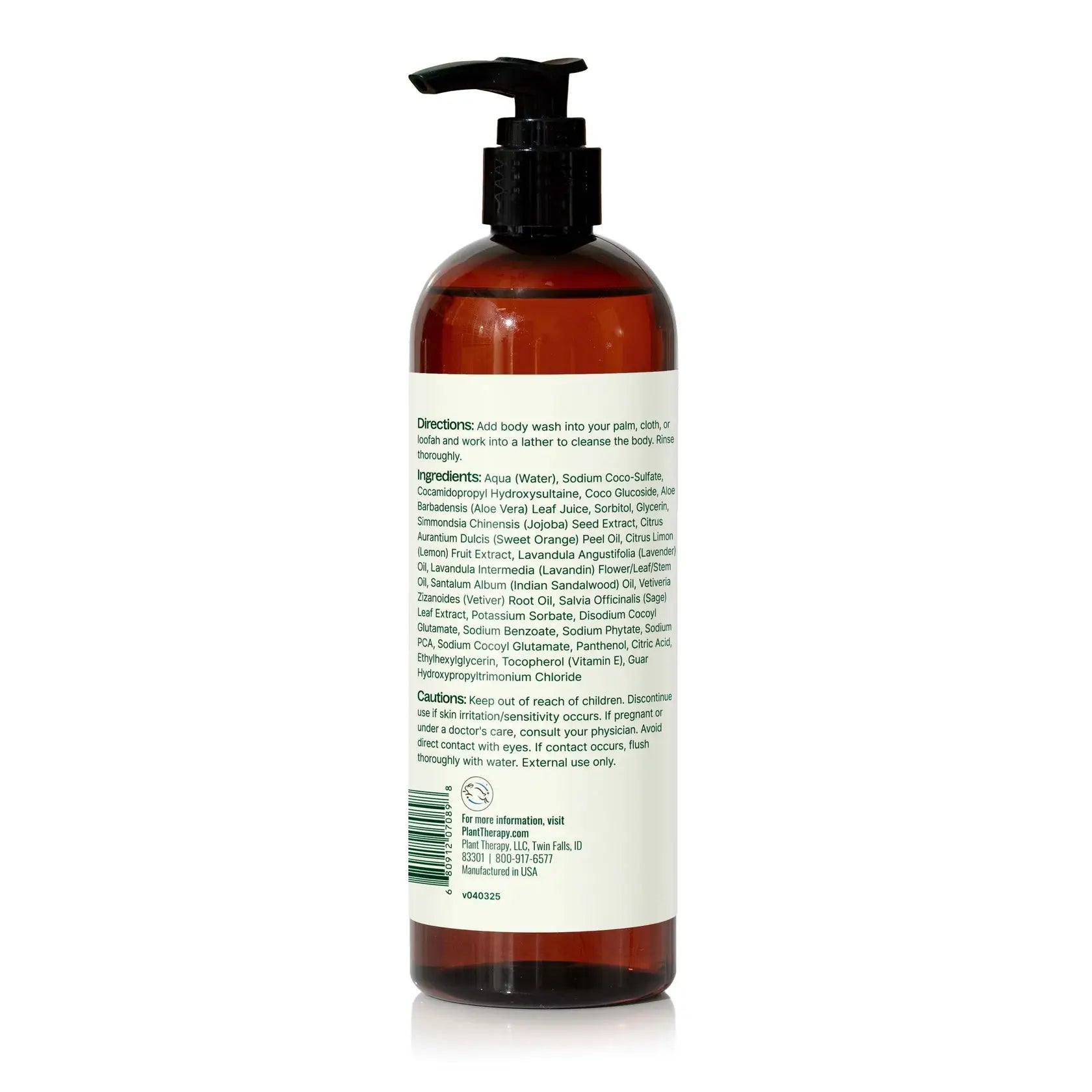 Plant Therapy - Lavender Sandalwood Body Wash 16 oz