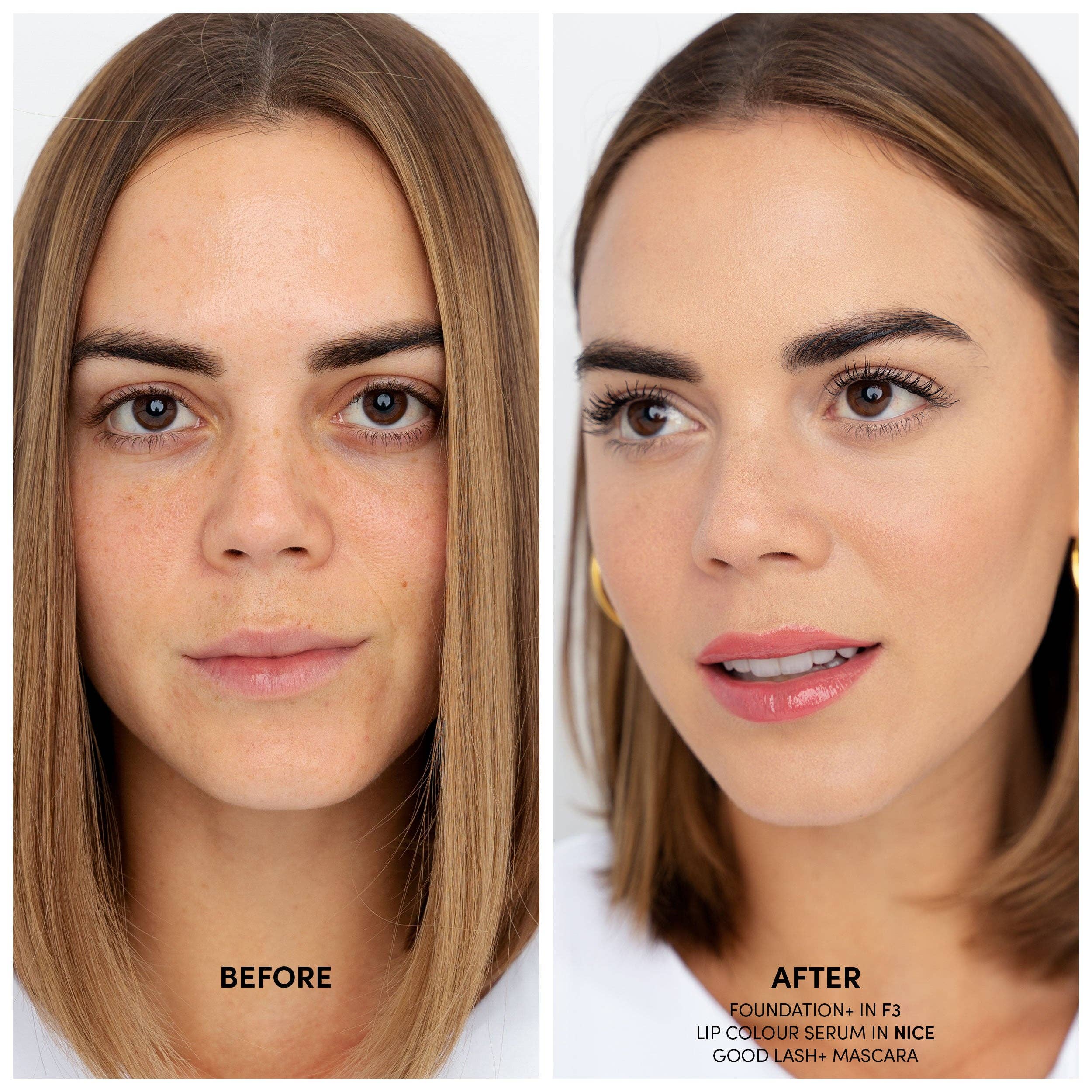 Fitglow Beauty - Foundation+: F3.7 - Medium Warm with Golden Undertones