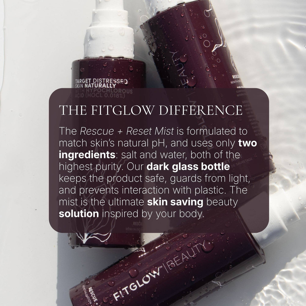 Fitglow Beauty - Rescue + Reset Mist