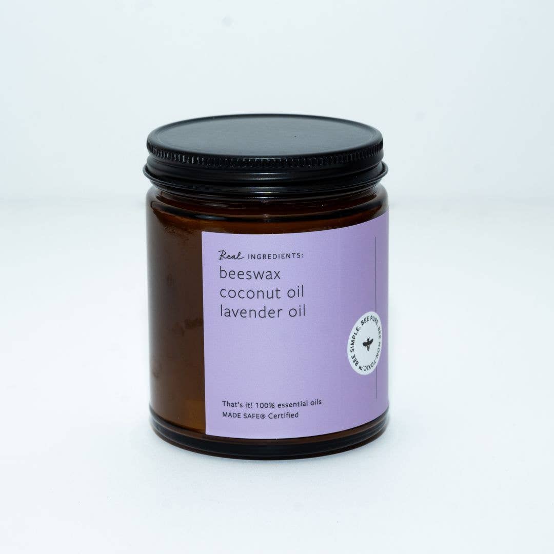 Lavender Essential Oil Candle